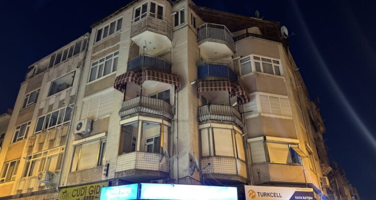 edirnede panik anlari kolonu patlayan 18 dairelik apartman tahliye edildi T1ll4vUm