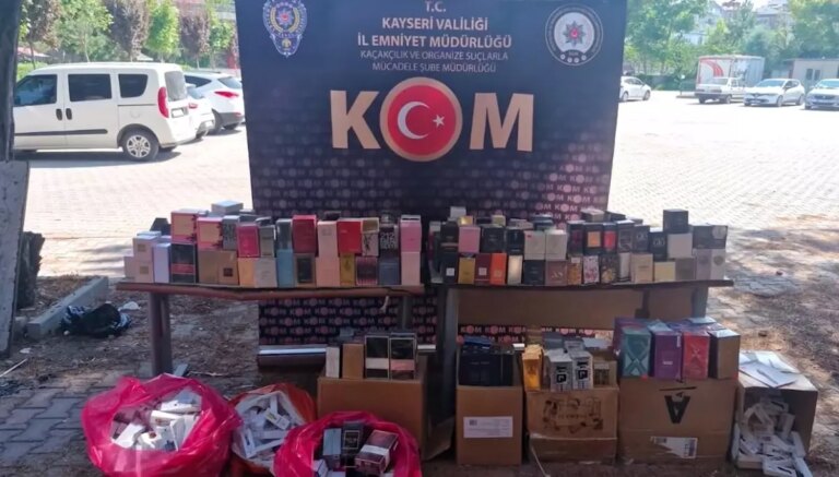 kayseride kacak parfum operasyonu VIlhKhZr