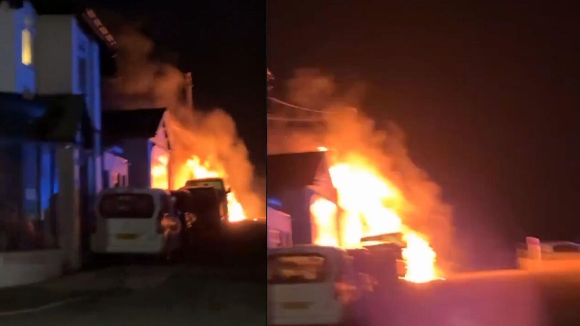 ingilterede cami kundaklandi nefret sucu sorusturmasi 22Fh7ab6