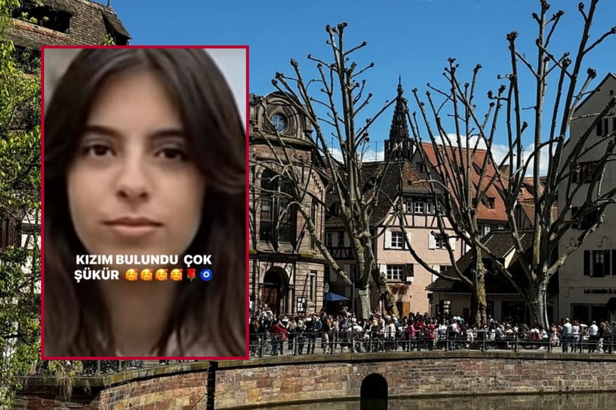Fransa’da kaybolan 15 yaşındaki Ezel Kara Roma’da polis tarafından bulundu