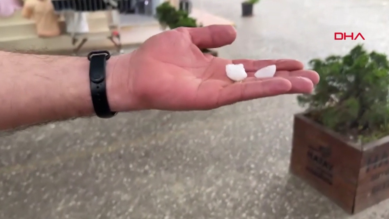 Hatay’da Dolu Yağışı: Vatandaşlar Zor Anlar Geçirdi